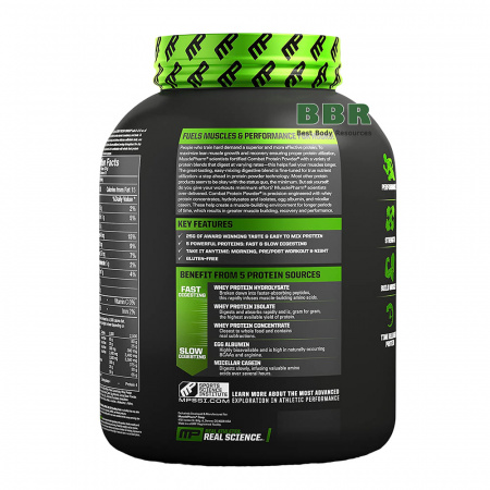 Combat Protein Powder 1814g, MusclePharm