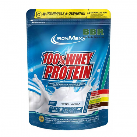 100% Whey Protein 500g, IronMaxx