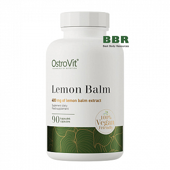 Lemon Balm Extract 400mg 90 Caps, Ostrovit