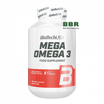 Mega Omega 3 180 Caps, BioTechUSA