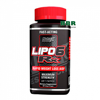 Lipo-6 RX 60caps, Nutrex