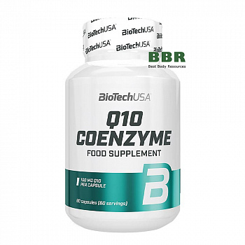 Q10 Coenzyme 100mg 60 Caps, BioTechUSA
