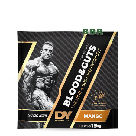 Blood and Guts Pre-Workout 19g, Dorian Yates Blood and Guts Pre-Workout 19g, Dorian Yates