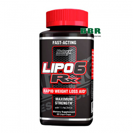 Lipo-6 RX 60caps, Nutrex Lipo-6 RX 60caps, Nutrex