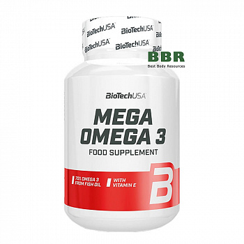 Mega Omega 3 90 Caps, BioTechUSA