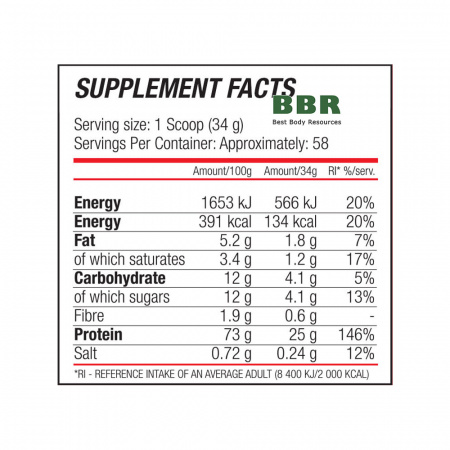 Whey Protein Plus 2kg, Blade Sport