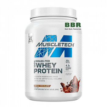 100% Grass-Fed Whey Protein 816g, MuscleTech