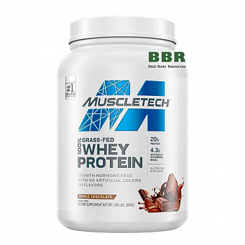 100% Grass-Fed Whey Protein 816g, MuscleTech