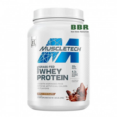 100% Grass-Fed Whey Protein 816g, MuscleTech