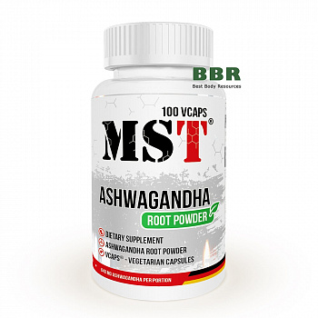 Ashwagandha Root Powder 100 Сaps, MST