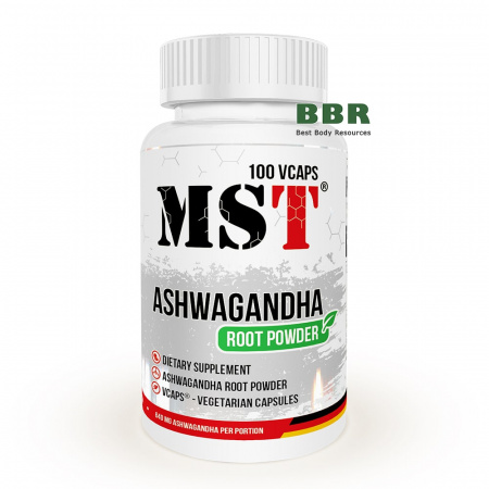 Ashwagandha Root Powder 100 Сaps, MST