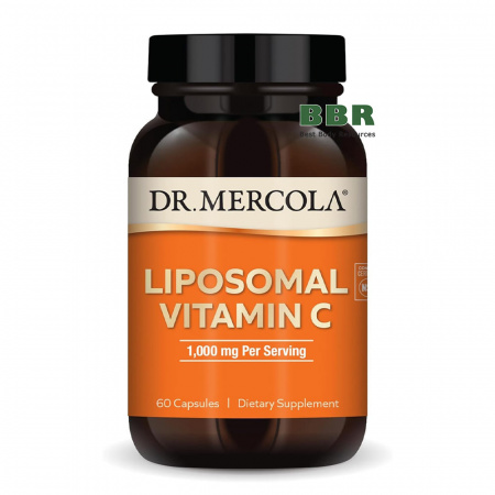 Liposomal Vitamin C 1000mg 60 Caps, Dr. Mercola