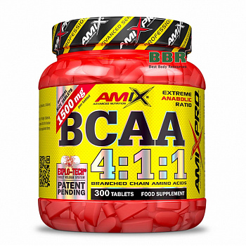 BCAA 4:1:1 300 Tabs, Amix