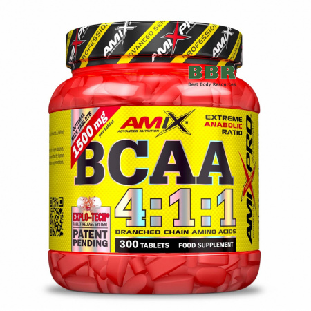 BCAA 4:1:1 300 Tabs, Amix