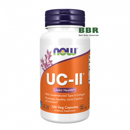 UC-II 120 Veg Caps, NOW Foods
