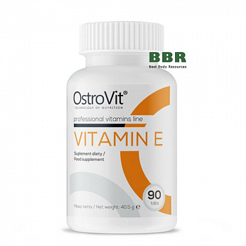 Vitamin E 90 Tabs, OstroVit
