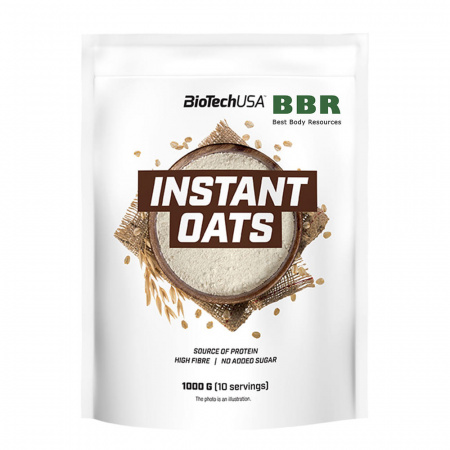 Instant Oats 1000g, BioTechUSA