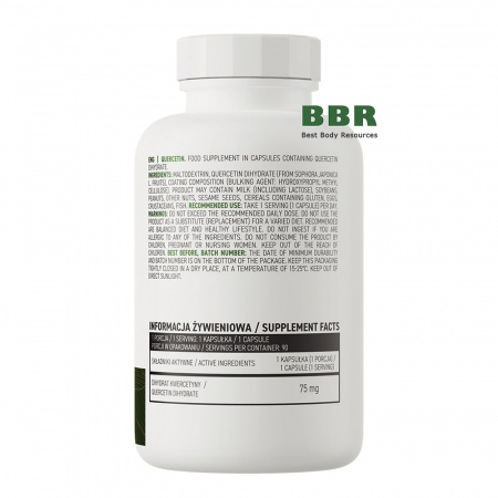 Quercetin Vege 90 Caps, OstroVit