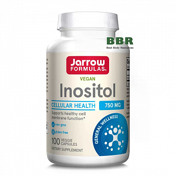 Inositol 750mg 100 Veg Caps, Jarrow Formulas
