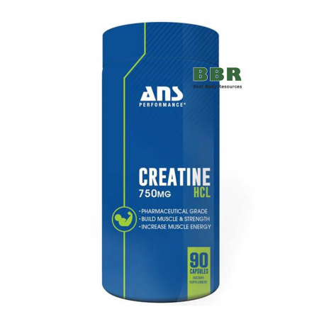 Creatine HCL 750ml 90 Caps, ANS Perfomance