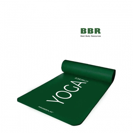 Коврик для йоги и фитнеса Premium 4151 Green, PowerPlay