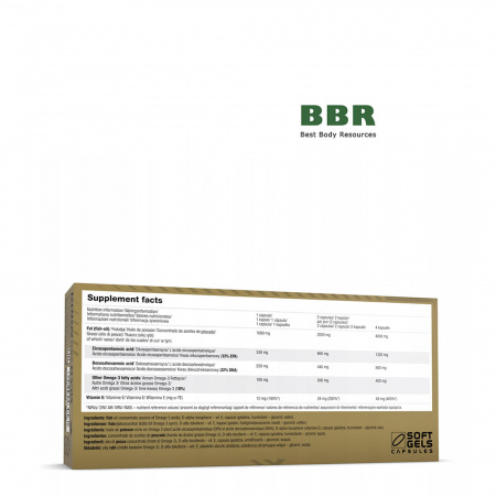 Gold Omega 3 Sport 120 Softgels, Olimp