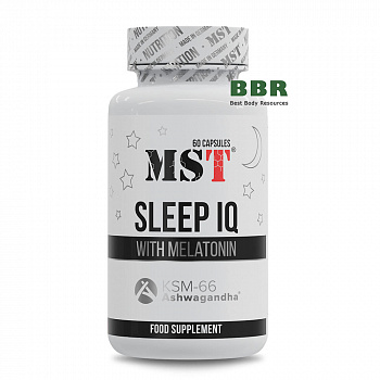 Sleep iQ with Melatonin 60 Caps, MST