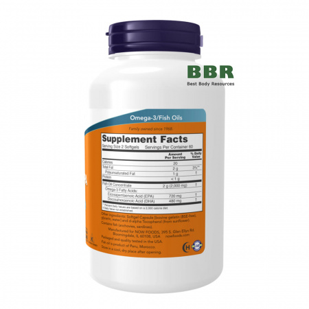 Super Omega EPA 120 Softgels, NOW Foods