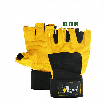 Перчатки Training Gloves Hardcore Raptor Yellow, Olimp