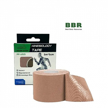 Тейпы Kinesiology Tape PP-4315, PowerPlay