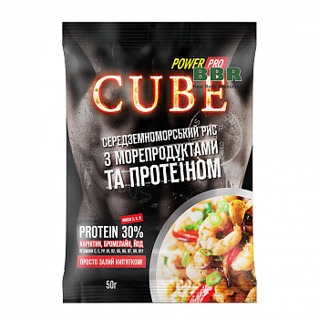 Каша Cube рис 50g, PowerPro