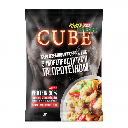 Каша Cube рис 50g, PowerPro