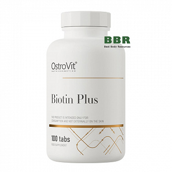 Biotin Plus 100 Tabs, OstroVit
