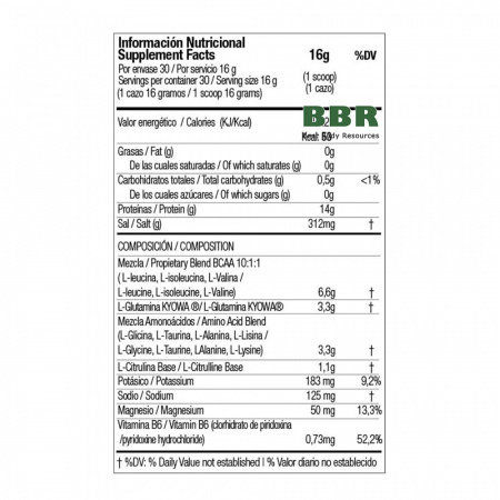 Caretaker BCAA 480g, Zoomad Labs