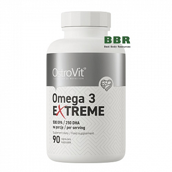 Omega 3 Extreme 90 Softgels, OstroVit