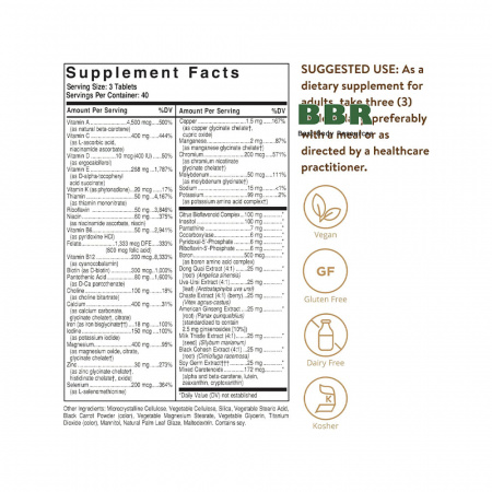 Female Multiple 120 Tabs, Solgar
