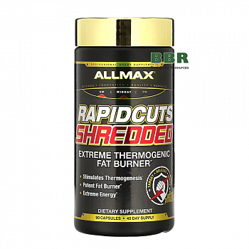 Rapidcuts Shredded 90 Caps, ALLMAX Nutrition