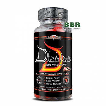Diablos Fire 90 caps ECA + DMAA, InnoVative
