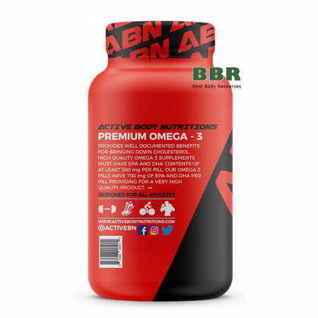 Premium Omega 3 60softgels, ABN