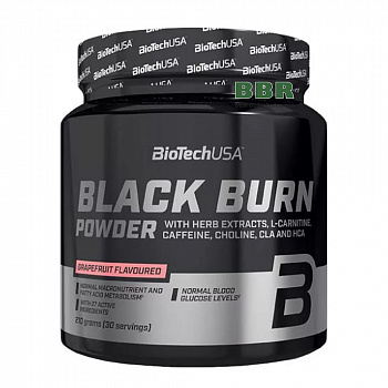 Black Burn Powder 210g, BioTechUSA