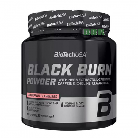 Black Burn Powder 210g, BioTechUSA Black Burn Powder 210g, BioTechUSA
