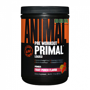 Animal Primal Pre Workout 500g, Universal Nutrition