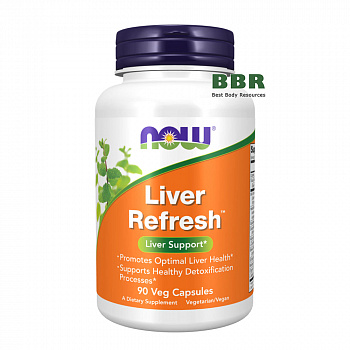 Liver Refresh 90 Caps, NOW Foods