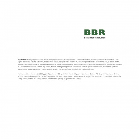 Gold-Vit Complex + Zen-Szen 1x20 Tabs, Olimp (шипучка)