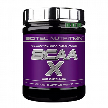 BCAA-X 330caps, Scitec Nutrition