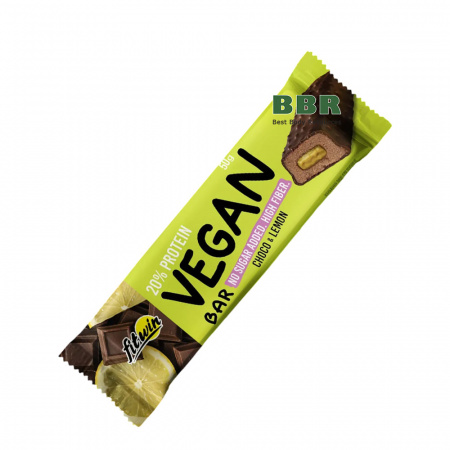 Протеиновый Батончик Vegan Bar 60г, FitWin