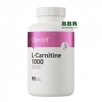 L-Carnitine 1000 90 Tabs, OstroVit