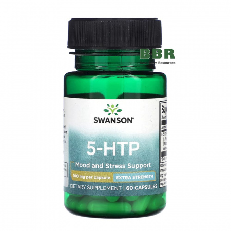 5-HTP 100mg 60 Caps, Swanson