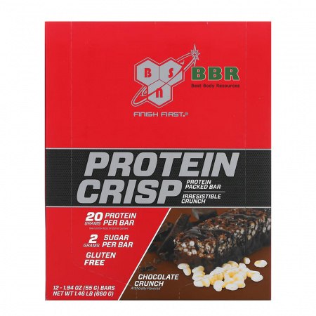 Protein Crisp Bar 56g, BSN Protein Crisp Bar 56g, BSN