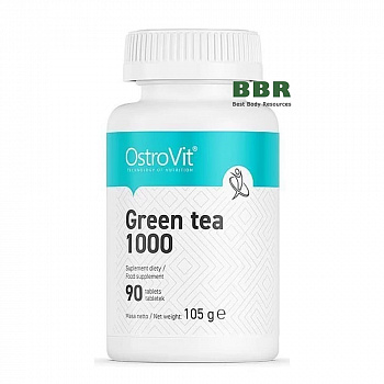 Green Tea 1000 Extract 90 Tabs, OstroVit